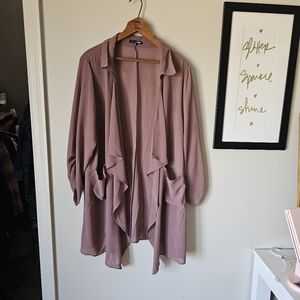 Fashion nova 2X sheer blazer